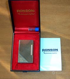 ACCENDINO RONSON placcato oro