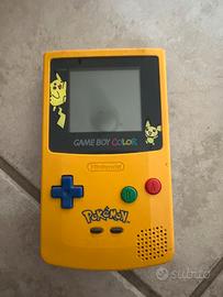 Game boy color limited pikachu