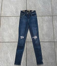 Jeans Levi's 721  blu da donna
