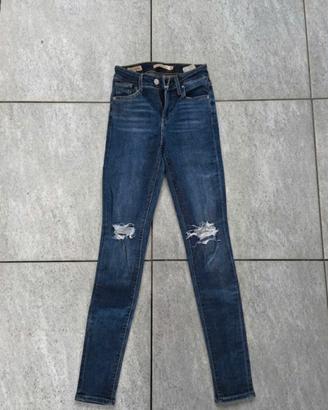 Jeans Levi's 721  blu da donna