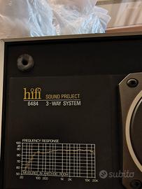 Casse acustiche hifi SOUND PROJECT  6484