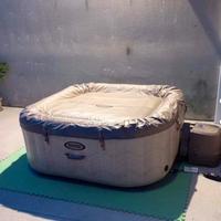 Piscina spa riscaldata fuori terra intex