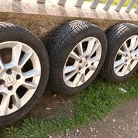 Cerchi da 16 Opel 4 fori pneumatici 205/50/16