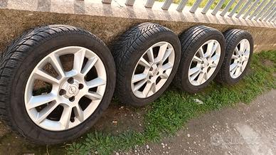Cerchi da 16 Opel 4 fori pneumatici 205/50/16