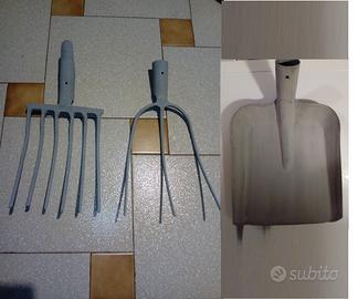 Forcone, forca e pala per lavori manuali