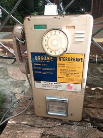 telefono a gettoni vintage anni 70