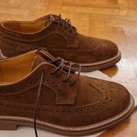 A.Testoni scarpe Stringate Uomo Marrone - Tg. 40