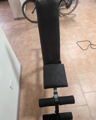 Panca palestra reclinabile