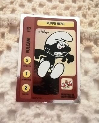 figurina Puffo Nero