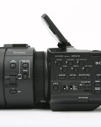 Sony NEX-FS700R  Sens CMOS Super 35mm, 4K e-mount