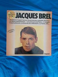 Lp Jacques Brel "Le Disque d'or" (EX, 12 tracks)