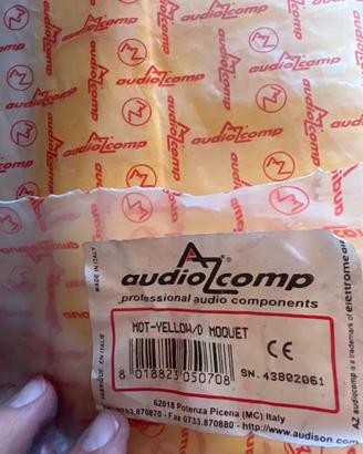 Moquette acustiche vintage da collezione