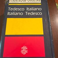 Vocabolario italiano-tedesco Sansoni