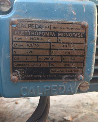 Pompa acqua