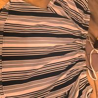 Maglia a righe bianche e nere