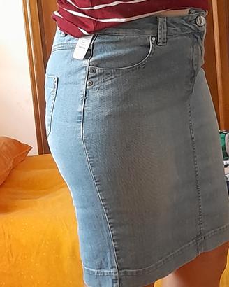 gonna jeans