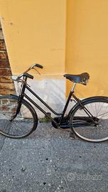 Bici d'epoca freni a bacchetta e sella brooks b66