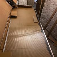 anta doccia vetro cannettato vismara