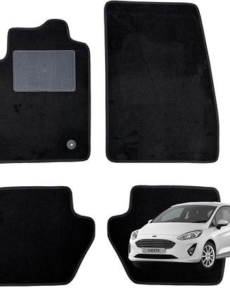 Tappetini in moquette per auto Ford Fiesta 2017 co