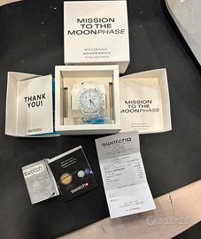 Omega x Swatch MoonSwatch Moonphase Nuovo Completo