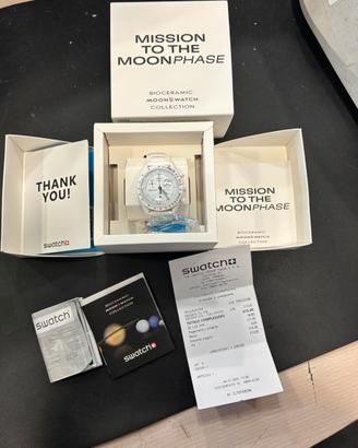 Omega x Swatch MoonSwatch Moonphase Nuovo Completo