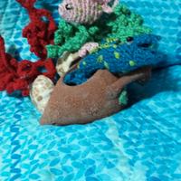 5 gruppi amigurumi per acquario senz'acqua 