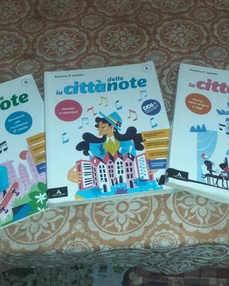 libro scolastico:La città delle note volume a,b,c