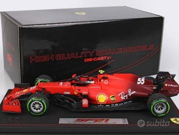 Ferrari SF21 Carlos Sainz #55 ( Scala 1/18 )
