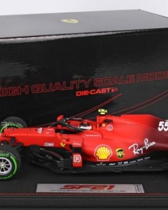 Ferrari SF21 Carlos Sainz #55 ( Scala 1/18 )