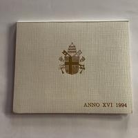 DIVISIONALE VATICANO 1994 FDC CON ARGENTO