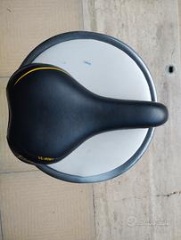 Sella e coprisella confort per bici 