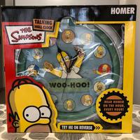 Homer Simpson Woo-Hoo! Orologio Parlante
