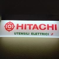 insegna luminosa hitachi