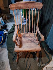 sedia dondolo OLD AMERICA