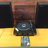 GIRADISCHI BSR AMPLIFICATO CON CASSE