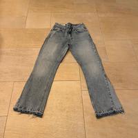 Jeans_Zara_Gamba Larga_Effetto slavato_EU38_ IT44