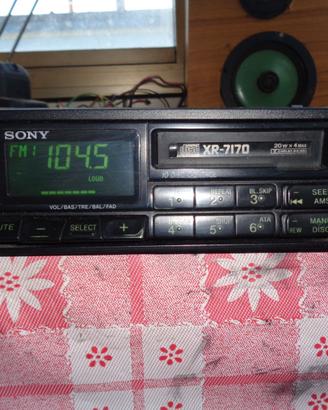 autoradio vintage sony xr7170