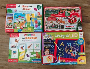 Lotto Giochi Educativi - Clementoni, Montessori e