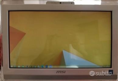 Pc All in one MSI touch screen 19.5