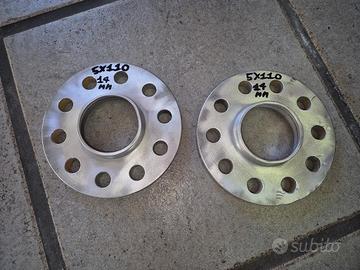 2 Distanziali H&R 5x110 Da 14MM Per Alfa - Opel