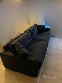 Divano con imbottitura in vera piuma d’oca