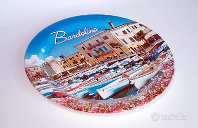 Piatto decorativo da 25cm BARDOLINO Lago di Garda