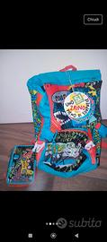 zaino seven primaria dinosauro nuovo astuccio sj