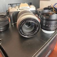 Fuji XT-200 con tre ottiche