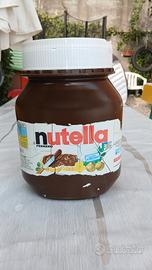 barattolo nutella vuoto da collezione