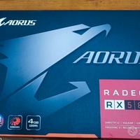 Scheda video Gigabyte Aorus  Radeon RX580 4GB RGB