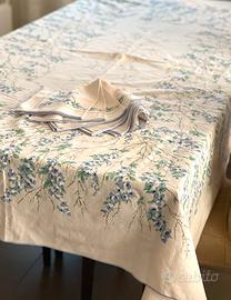 Tovaglia e tovaglioli Zucchi x 8 Vintage