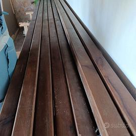 Morali in legno lucido usati 7x7 cm