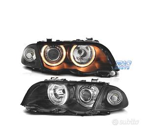 FARI BMW E46 BERLINA 98-01 ANGEL EYES HALOGENO FON