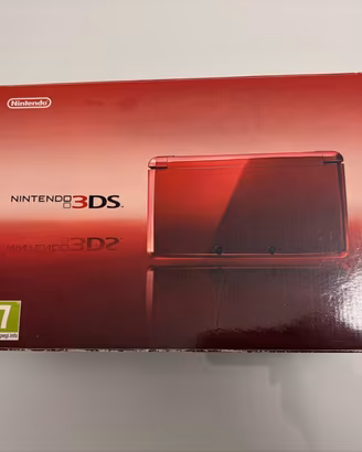 Nintendo 3ds rosso 